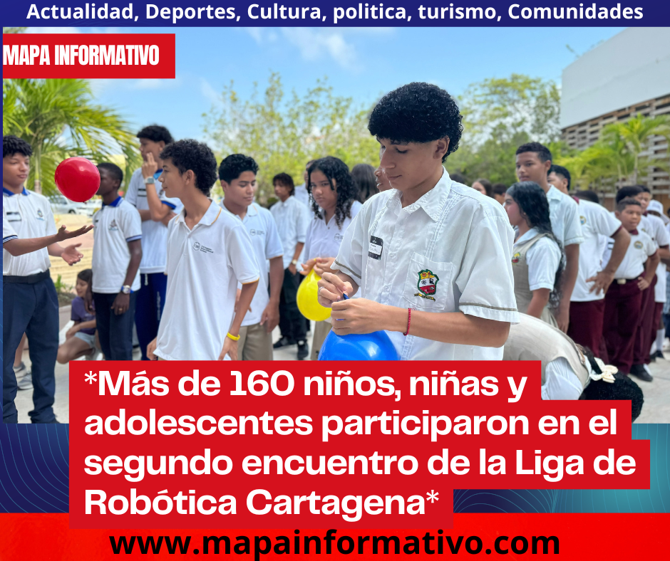 M&aacute;s de 160 ni&ntilde;os y adolescentes en liga Robotica Cartagena 